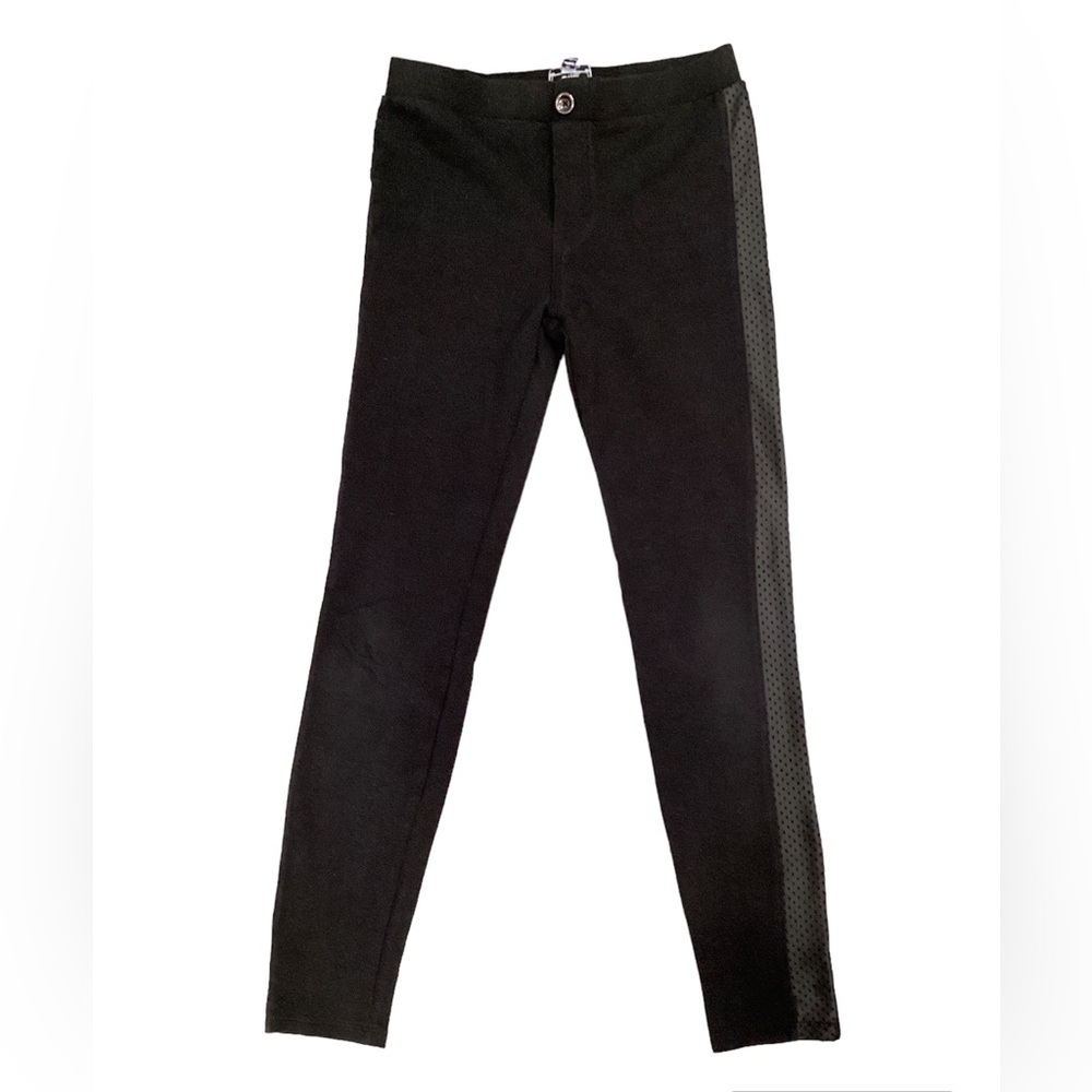 D Signed by Disney black leggings with mesh side | girls M 10/12 | winter fall
